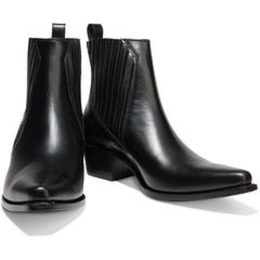 VALENTINO Calfskin Ranch Ankle Boots - NWOT